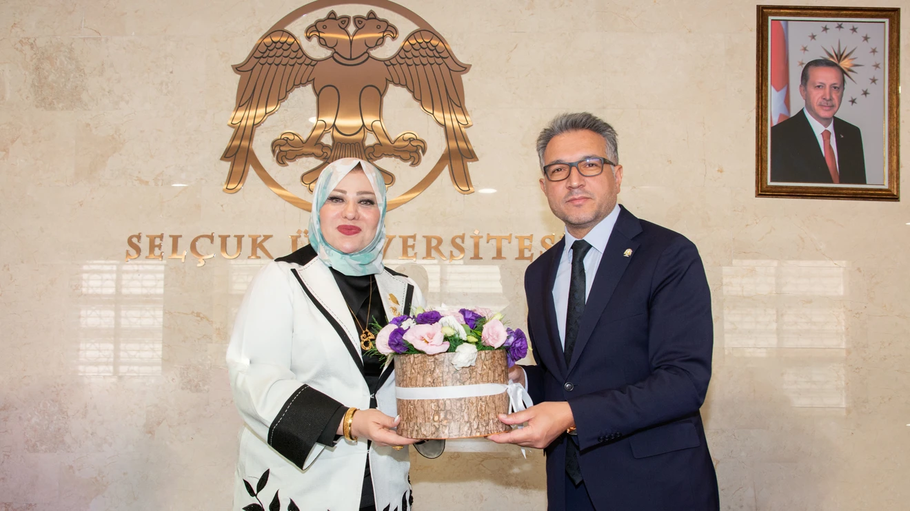 Irak Kuzey Teknik Üniversitesi heyeti, Selçuk Üniversitesini ziyaret etti